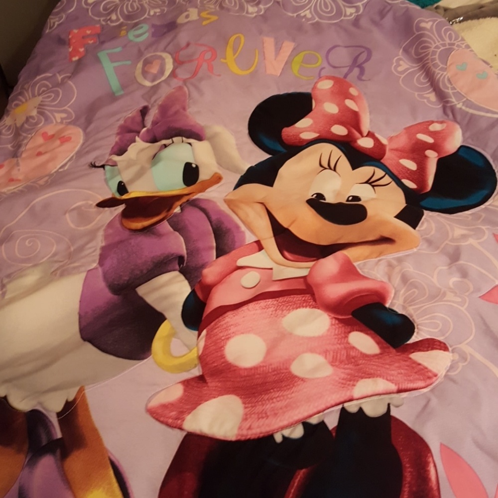 toddler Disney Minnie and Daisy bed set